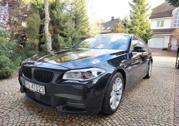 BMW Seria 5 cena 79000 przebieg: 159940, rok produkcji 2015 z Poznań małe 326